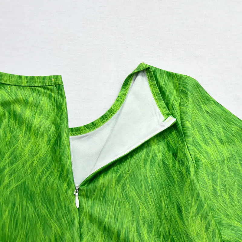 Boy The Grinchcosplay Kids Halloween Christmas Costumes For Boys Grinchcostumes Outfit New Year For Kids Party Grinchmask Sets