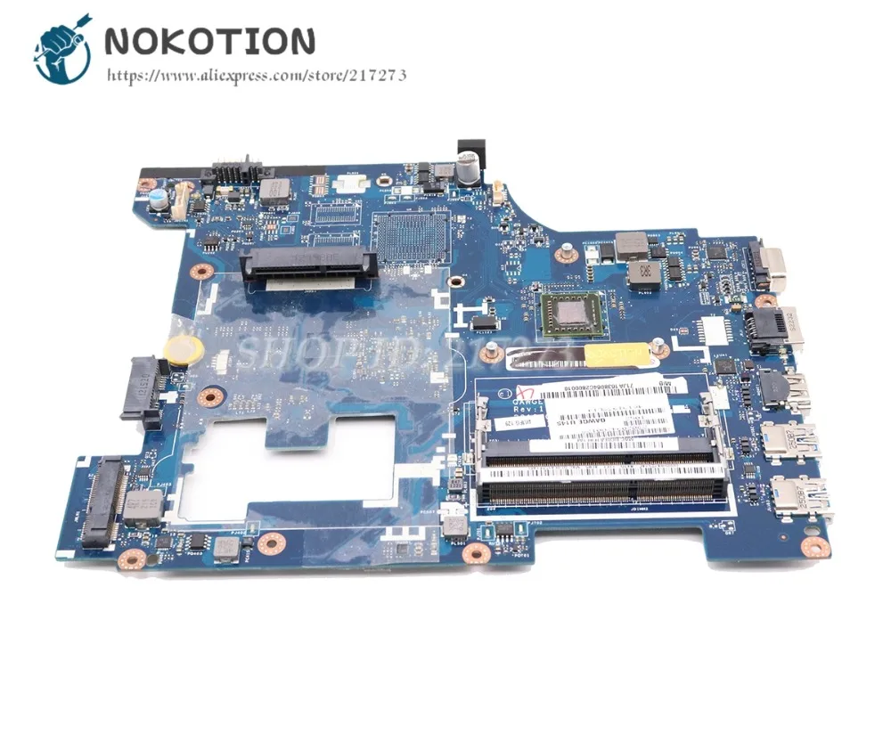 NOKOTION QAWGE LA-8681P материнская плата для ноутбука lenovo ideapad G485 основная плата 14 ''DDR3 CMC70 процессор