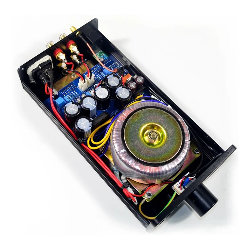 

Lm3886 Dual Channel Class Bluetooth 4.2 Audio Stereo High Power Amplifier Hifi 40W+40W Home Aluminum Enclosure