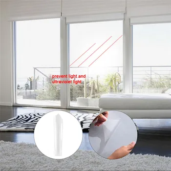 

60x500cm transparent glass film for Bathrom windows film Anti-burst self adhesive film window protective film decorative sticker