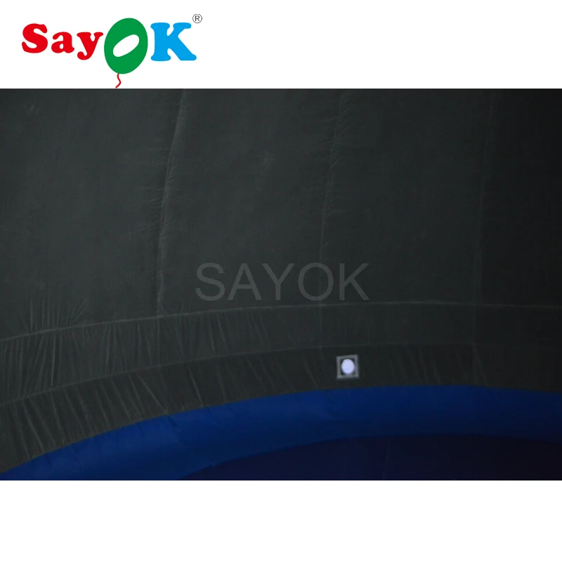  5m/6m Full printing portable inflatable planetarium projection dome tent with air blower for school - 32853578124