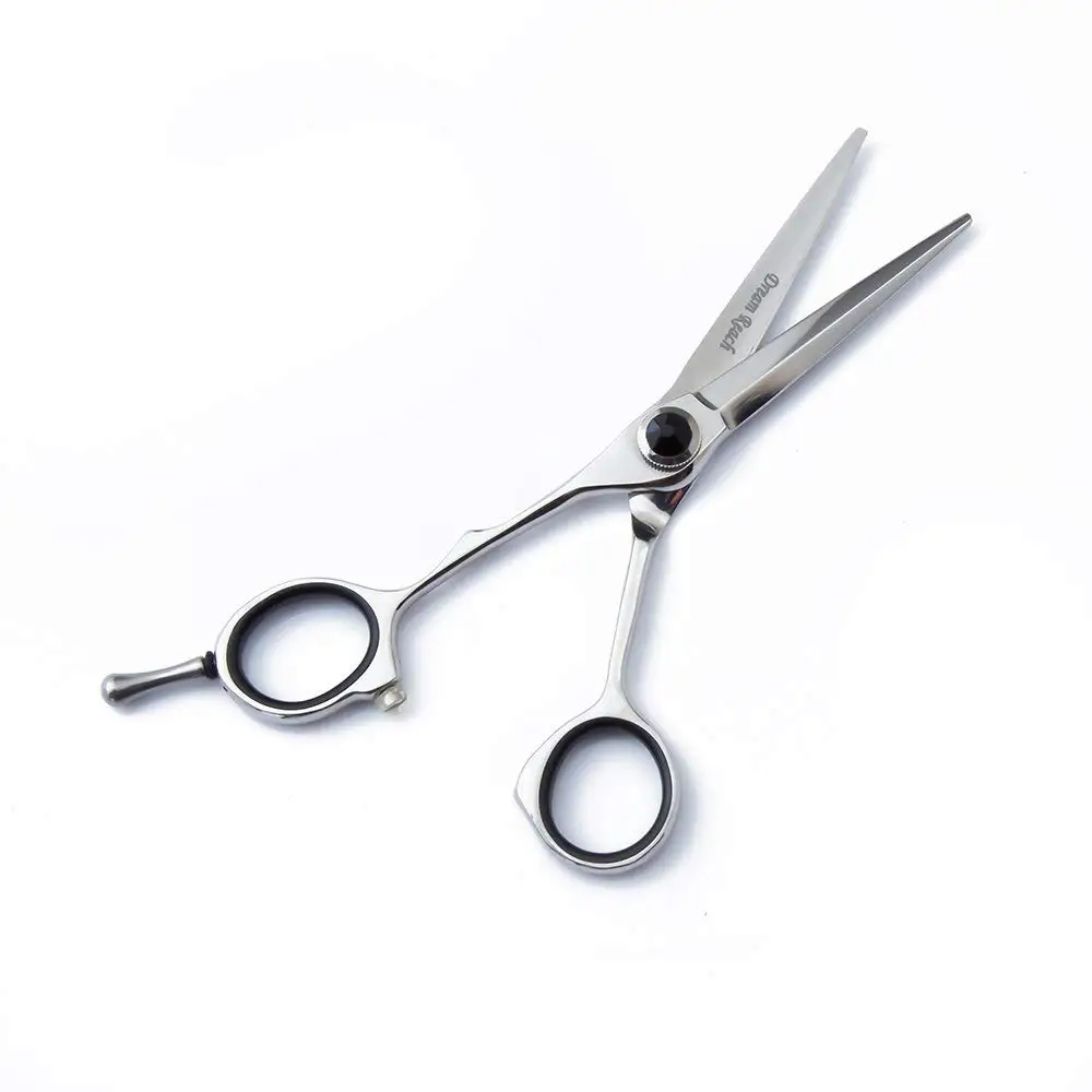

5.5" Lefty Left Handed Professional Hairdressing Cutting Shears Scissors - Straight Edge Barber Hair Shears Japan 440C