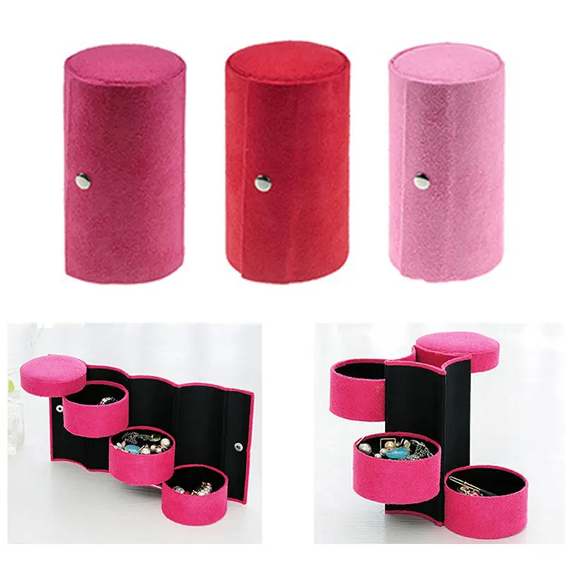 Jewelry Box Jewelry Storage Box Storage Jewelry Box Jewelry Display Box Durable Three Floors Fashion Lightweight Show