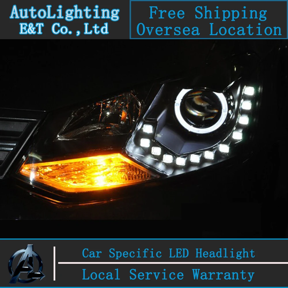 Car styling LED Head Lamp for VW Polo GTI led headlight assembly 2011