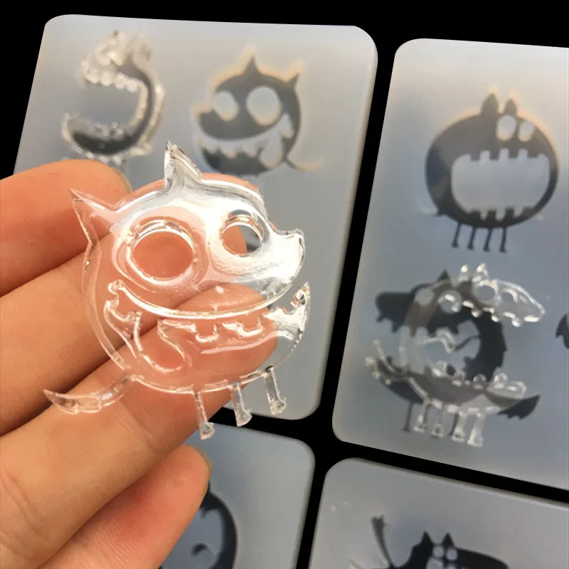 1 шт./пакет 4 стиль монстр ремесло «сделай сам» прозрачный УФ Пирамида ...