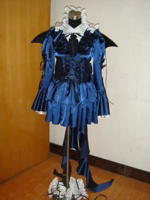 

[Customize] Anime! Pandora Hearts B-Rabbit Oz.Vessalius Lolita Dress Uniform Cosplay Costume Women Halloween Suit Free Shipping