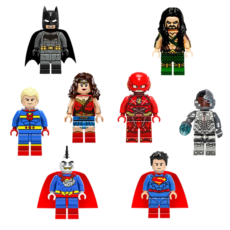 minecraft superhero figures