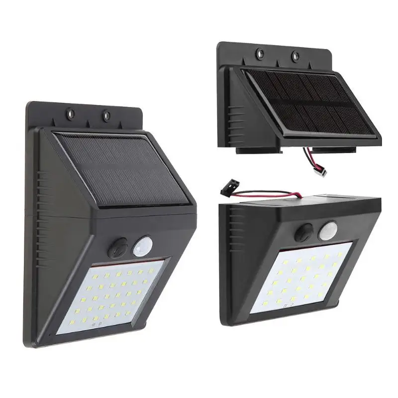 

20/30 LEDs Solar Powered Light PIR Motion Sensor Separable Waterproof Outdoor Solar Light Yard Garden Lamp
