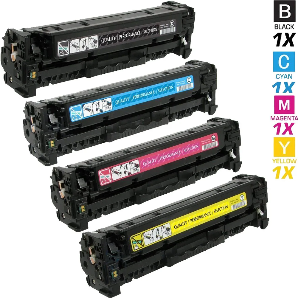 Daftar Hot Terbaik 4 TONER 50% mehr Hisaint untuk HP Warna LaserJet Pro MFP  M277n CF400X CF401X CF402X CF403X BK: 3800 C M Y: 3200|hp laserjet 4|toner  hphp color - AliExpress