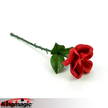 

Folding Rose Red Free Shipping King Magic Tricks Props Toys Email Video To You