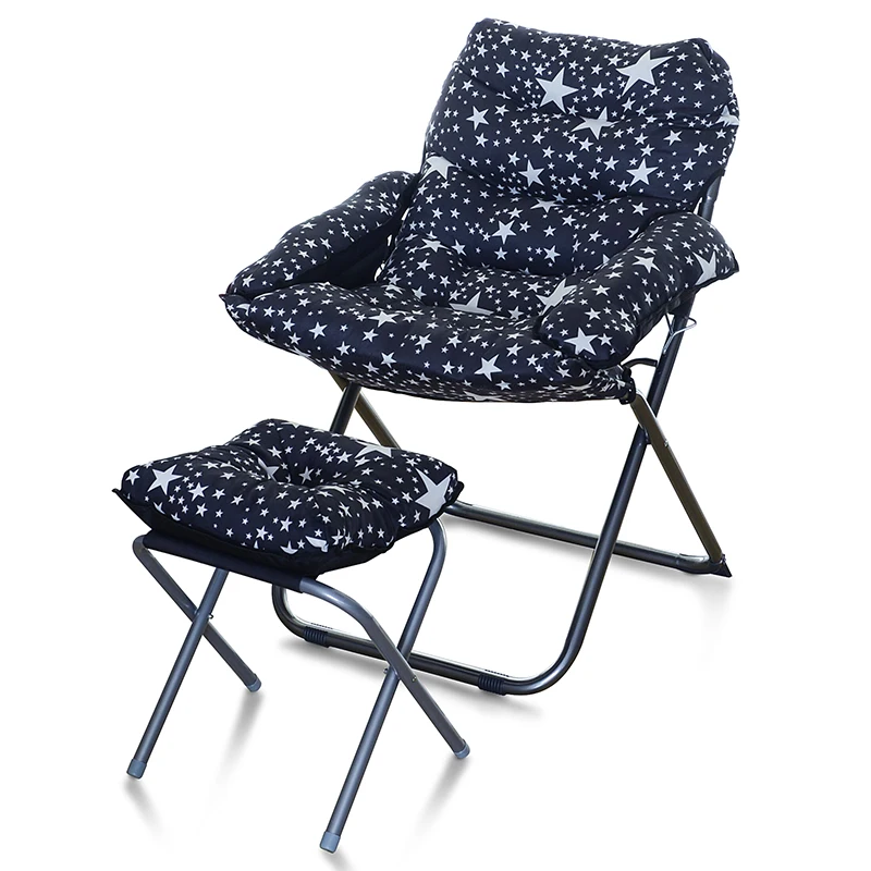 

12%Office Computer Chair Recliners Home Sofa Lounge Chair Bedroom Folding Chair Portable Chaise Lounge Living Room Lazy Chair
