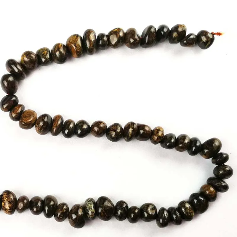 1 нитка 9x8x7-12x10x8mm Bronzite Freeform свободная бусина 15,5 дюймов 2019311CJ003