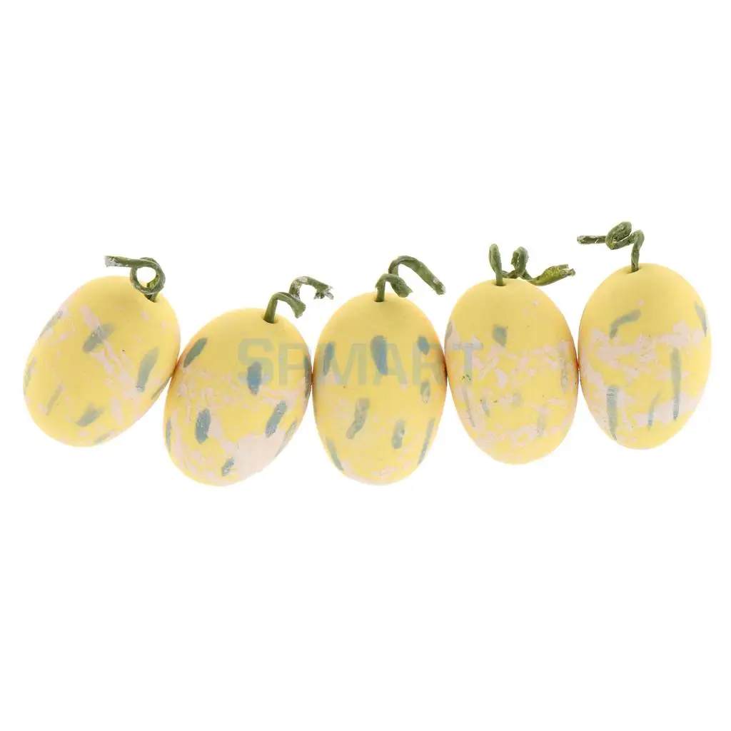 MagiDeal 5Pcs/Lot 1/12 Scale Dollhouse Miniature Watermelon Grape Vegetable Fruit Food for Dolls House Kitchen Garden Decor