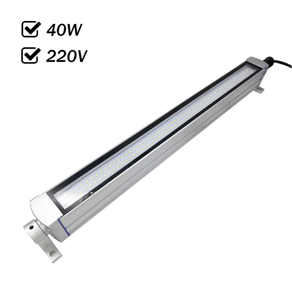 

Factory Outlet 40W 220V Waterproof Led Panel Light CNC Machine Tools lighting All aluminum Shell Anti-oil Explosion-proof IP68