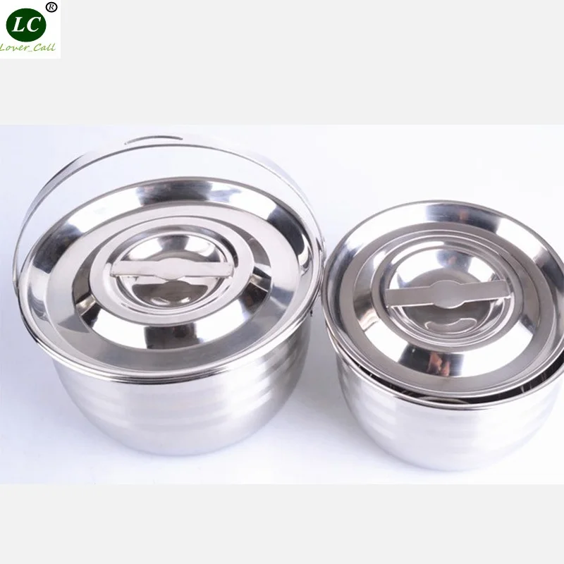 

Picnic Cooking Pots Inox Pots Cookware set Cooking Pot Casserole Portable Outdoor Hang Pots Set