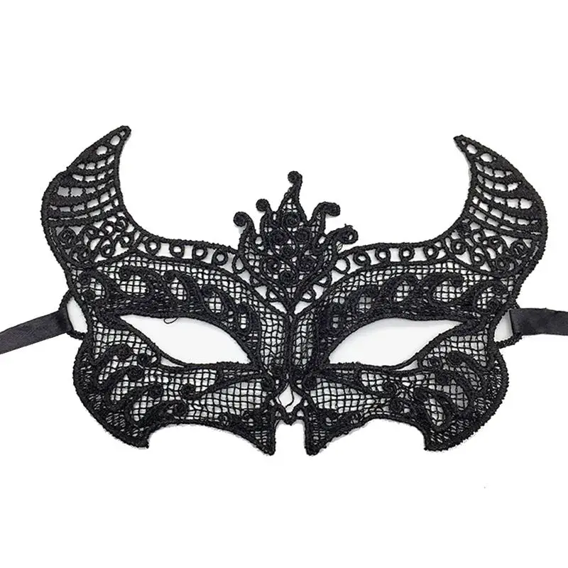 1 шт. Черная Женская Сексуальная кружевная маска на глаза Вечерние Маски для венецианские костюмы для маскарада и Хэллоуина Карнавальная маска для анонима Марди - Цвет: 14
