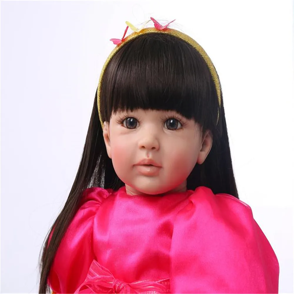 22 дюймов 55 см reborn силиконовые куклы, реалистичные куклы reborn прекрасный для маленьких мальчиков и девочек подарок к празднику