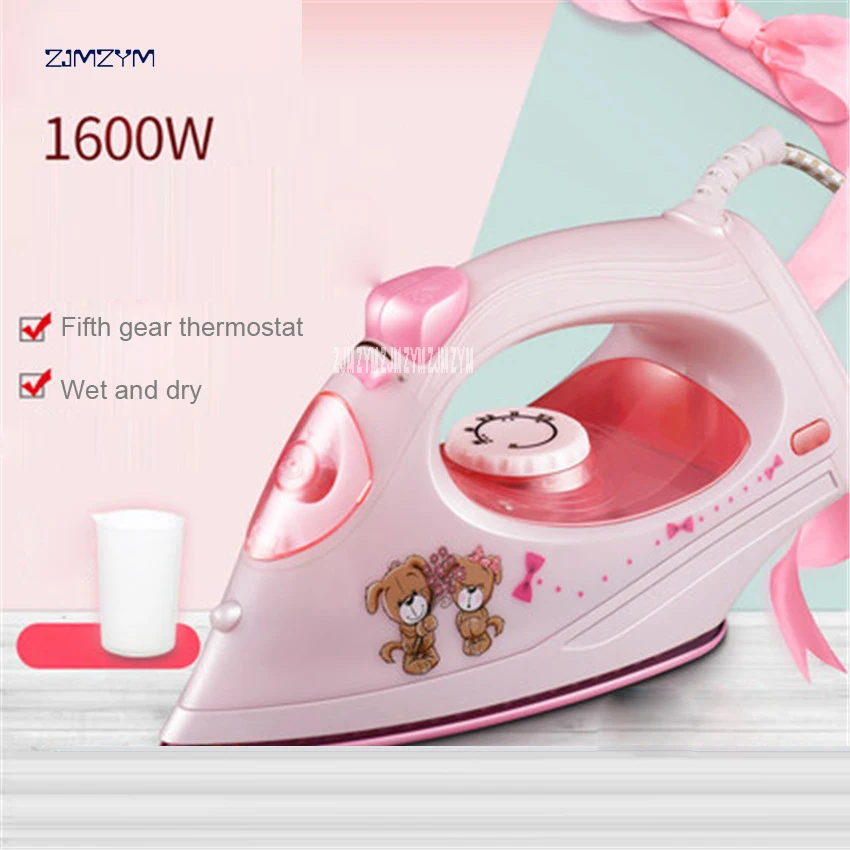 AUX YD2033 16 Electric Iron Portable Handheld Steam Travel Foldable Irons Steam Temperature
