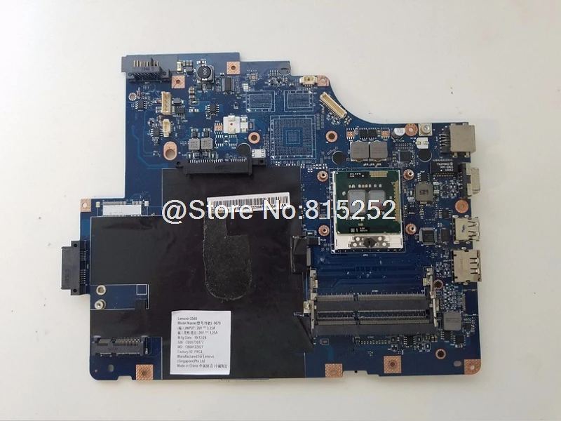 

Laptop Motherboard for Lenovo G560A LA-5752P N11M-GE2-S-B1 New