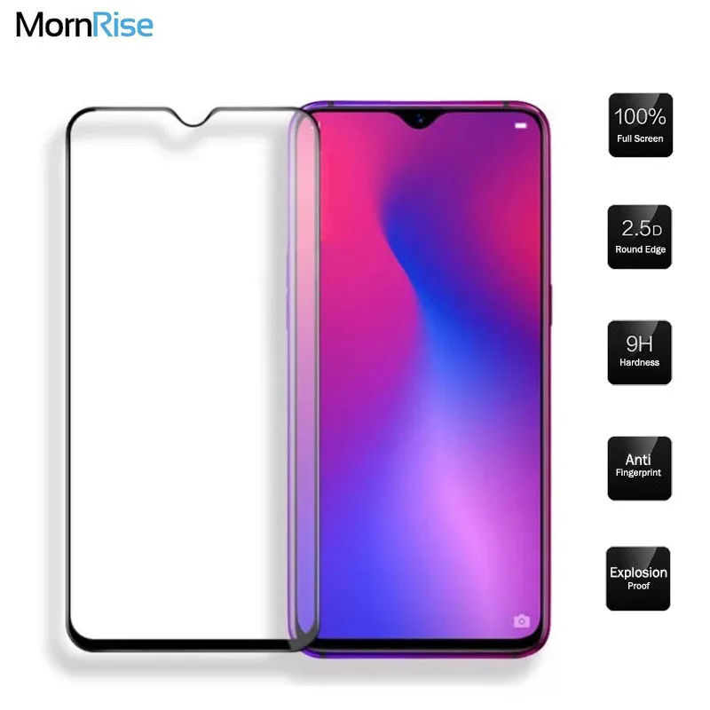 

2PC Full Cover Toughened Tempered Glass Film For OPPO Reno Z Glass Screen Protector Protective Glass For OPPO Reno Z Saver 9H