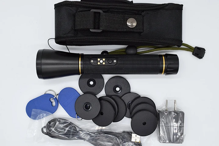 IP67 Waterproof Patrol USB Metal Rfid Guard Tour Patrol System With LED Light SOS Free 10 Checkpoints 2 Staff RFID Tag