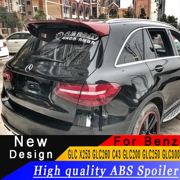 

High quality ABS spoiler any color or primer Automobile beautification spoiler for Benz GLC X253 GLC260 C43 GLC200 GLC250 GLC300