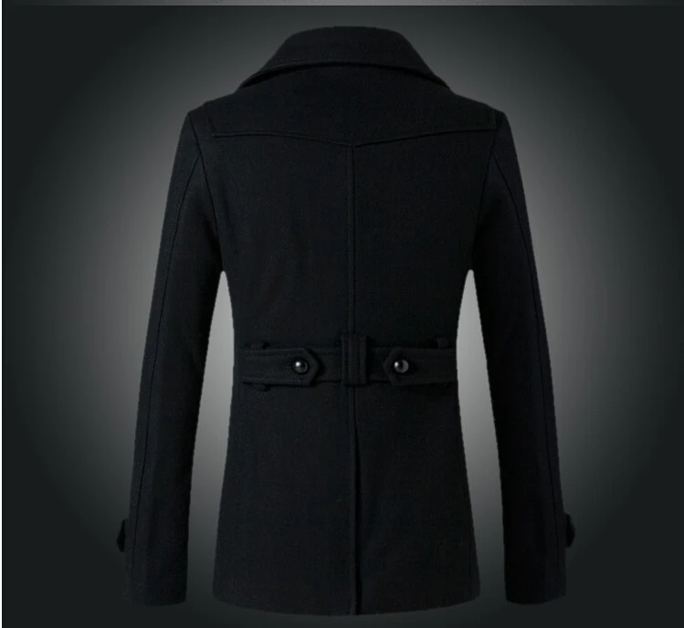 Новая акция, весеннее мужское шерстяное пальто, куртка, повседневный стильный дизайн, приталенные блейзеры, пальто, костюм, пальто