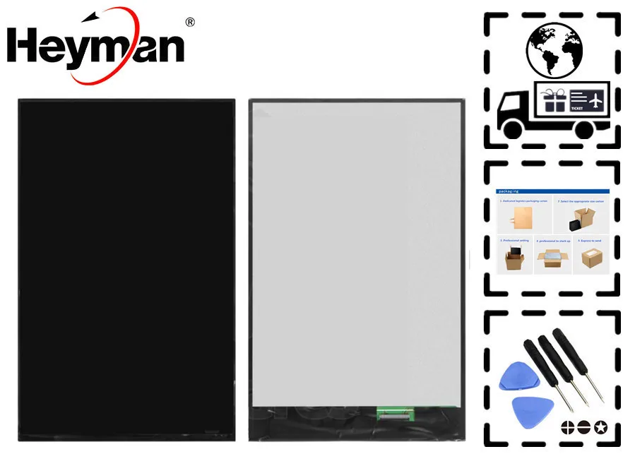 

Heyman LCD display screen for Samsung T560 Galaxy Tab E 9.6, T561 Galaxy Tab E Tablets Replacement parts