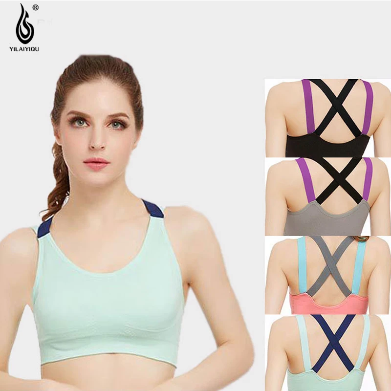 Yoga Sports Bra For Women Run Jogging Fitness Exercise Aerobics Dance