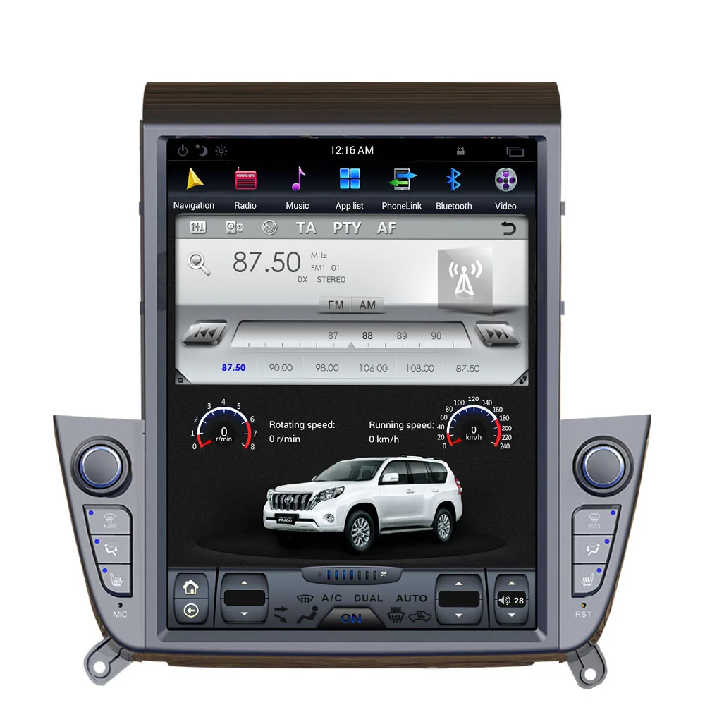 Perfect Tesla Style IPS Screen Android 7.1 Car GPS Navigation Auto Radio Headunit For Hyundai IX35 2018 2019 2
