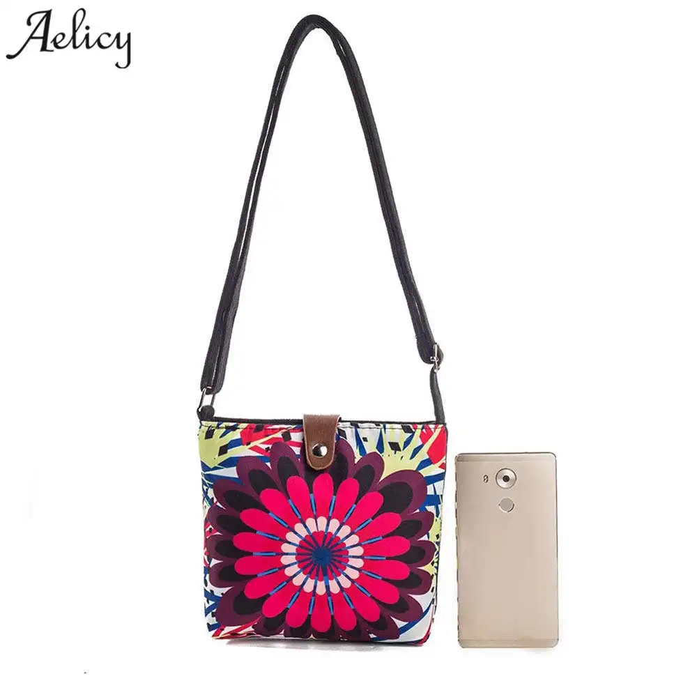 

Aelicy luxury High Quality Women Girls Brand Designer Messenger Bags Canvas Small Crossbody Shoulder Beach Bags bolsa feminina