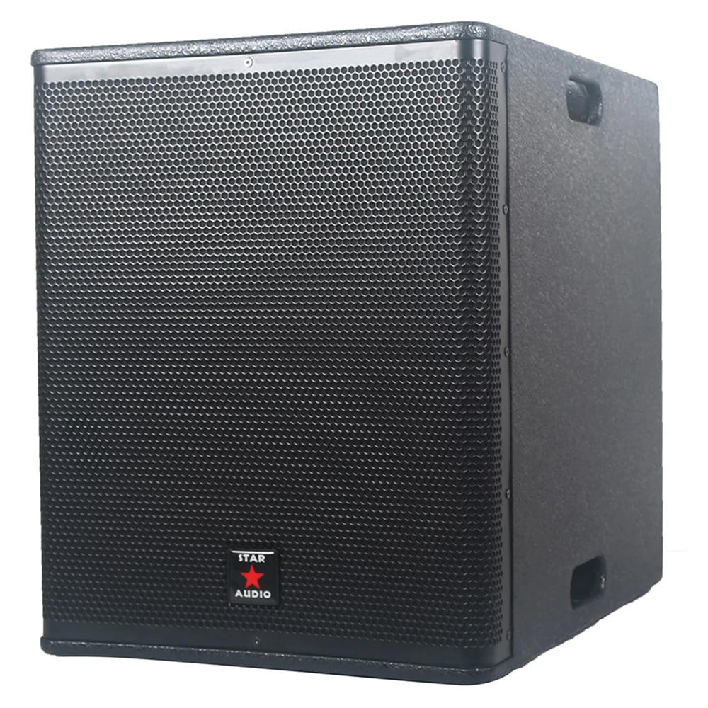 STARAUDIO 4500W 15" Powered Wooden DSP Subwoofer PA Stereo DJ Speaker