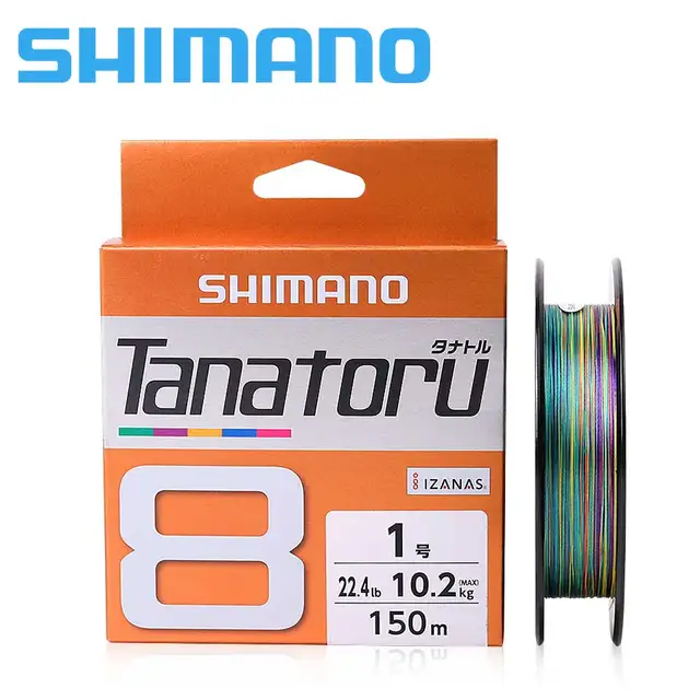 $US $21.42 SHIMANO Original fishing line Tanatoru Colors 8 Strands 100% PE 14.5LB-67.8LB Made in Japan Braided