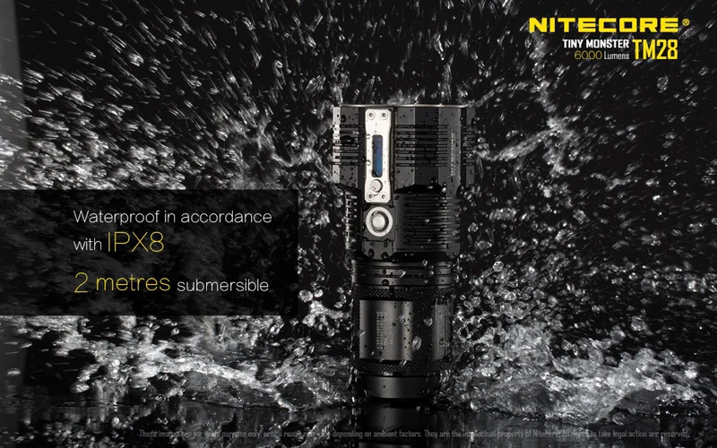 Nitecore TM28 6000 Lumens Flashlight (27)