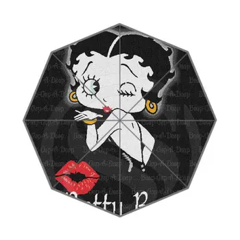 

Hot Custom Betty Boop Best Nice Cool Design Portable Fashion Stylish Useful Foldable Umbrella Drop Shipping #-WEB49