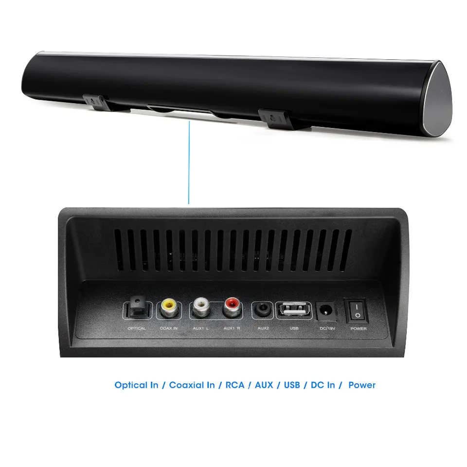 megacra 2.0 channel soundbar