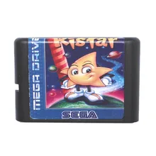 Ristar 16 бит MD игровая карта для sega Mega Drive для Genesis