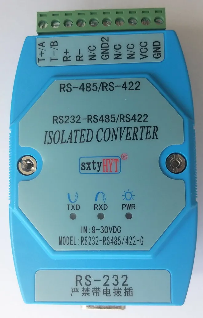 Isolated active RS232 to RS485 RS422 converter 232 to 485 industrial lightning protection rail Isolated active RS232 to RS485 RS422 converter 232 to 485 industrial lightning protection rail