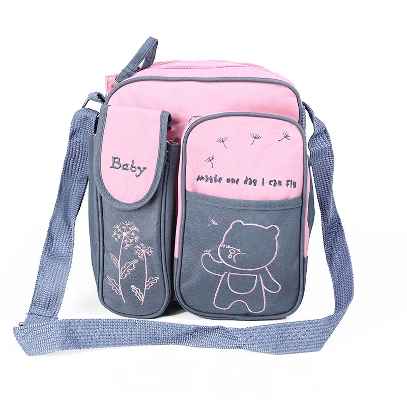 MOTOHOOD  Baby Bags For Mom Diaper Bag Fashion Mummy Maternity Nappy Bag With Diaper Pad Large Capacity Infant Bag Organizer (4)