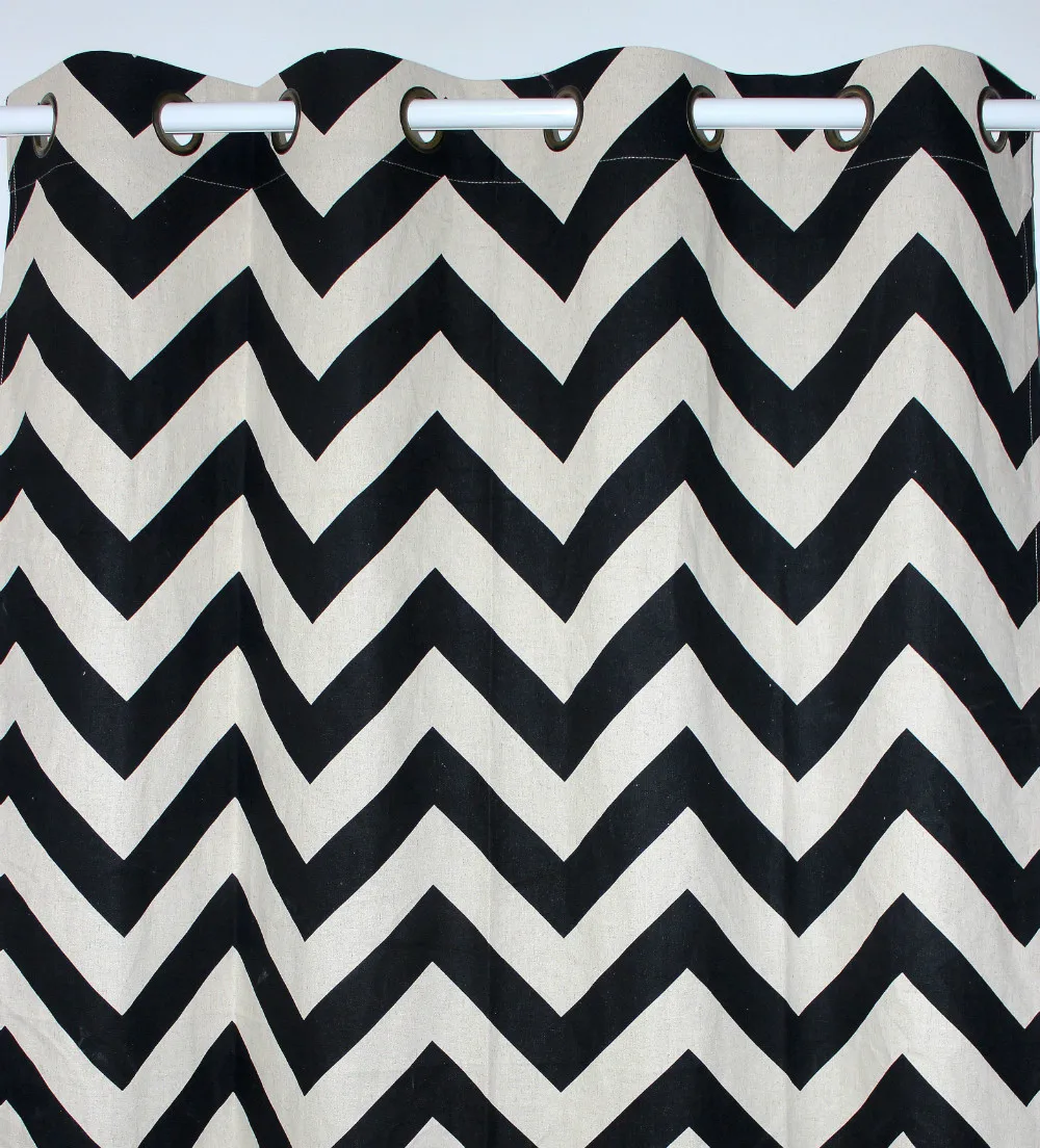 Online kopen wholesale chevron gordijnen panelen uit china chevron ...