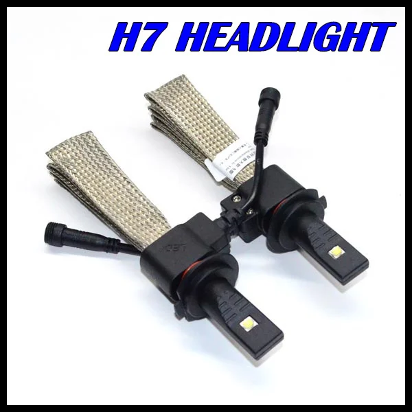 

New Invention Car H7 H11 Headlight 20w 5000LM LED Headlamp H7 9005 9006 Led Car lamp bulb 12V 24V auto parking led light H7 led