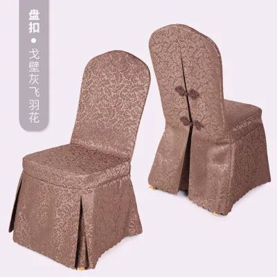 Подгонянные свадебные чехлы на стулья 10 шт./лот вечерние свадебное оформление отеля чехлы на стулья для обеденного стула чехол на стул для дома - Цвет: Темный хаки