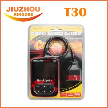 

2016 New Arrival OBDII/EOBD/JOBD T30 Highen Diagnostic Scan Tool Auto Code Reader With Color-Screen Display free shipping