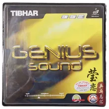 Tibhar genius Звук Настольный теннис резиновая губка для торта Прыщи В Настольный теннис ракетка Спортивная