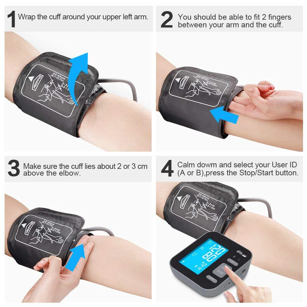Cuff - Majota Cigbg Home Digital Upper Arm Blood Pressure Monitor