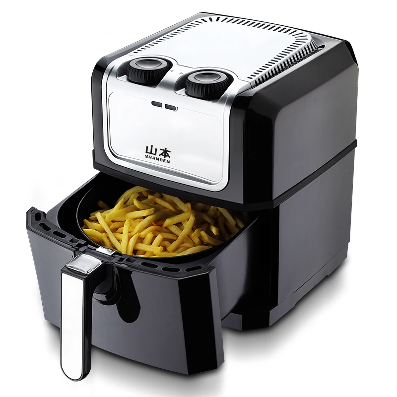 

WUXEY New Deep Air Fryer No Oil Smoke Third Generation Electric Fryer High Capacity Intelligent Healthy Fries Machine