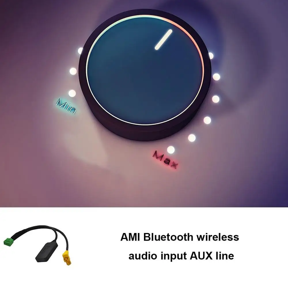 

Bluetooth Audio Aux Adapter Cable for Car, Audio Music Auxiliary Input with MMI 3G AMI for Audi Q5/A6L/A4L/Q7/A5/S5