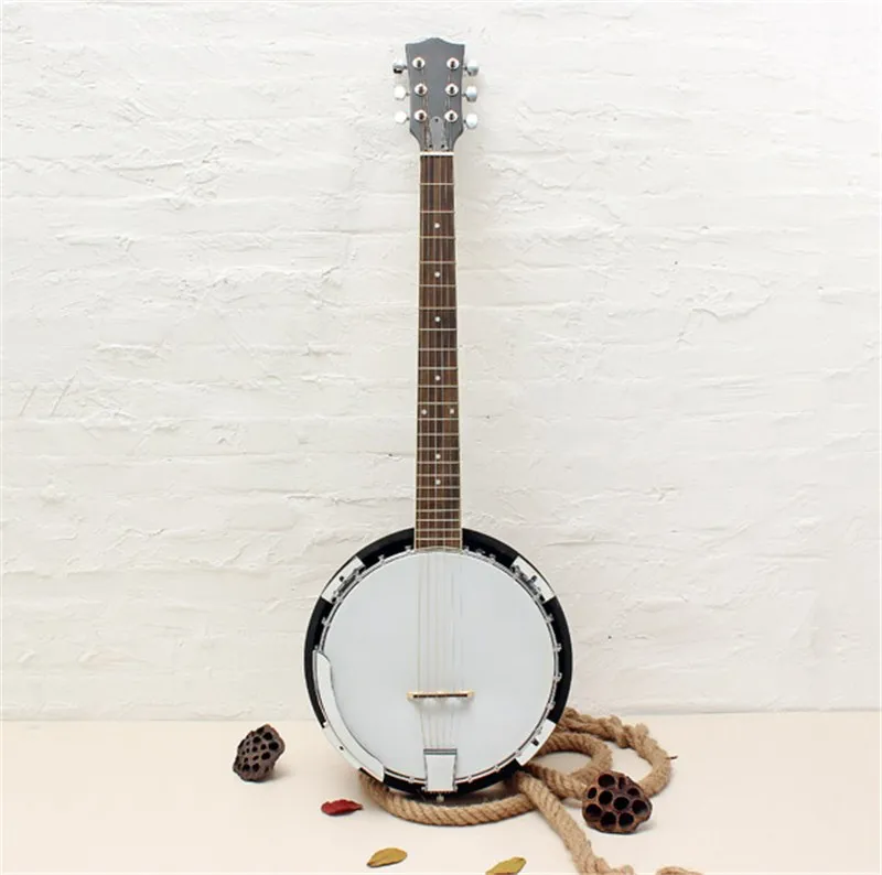Senrhy 6-string Banjo Concert Guitar Exquisite Design Professional Musical Banjo Ukulele Sapelli Notopleura Stringed Instruments Senrhy 6-string Banjo Concert Guitar Exquisite Design Professional Musical Banjo Ukulele Sapelli Notopleura Stringed Instruments