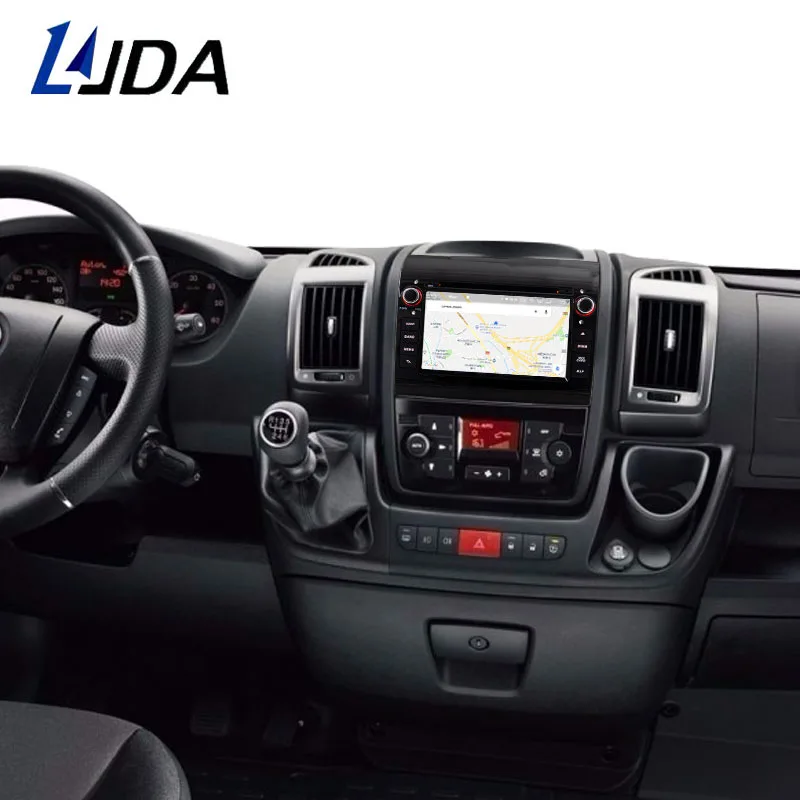 LJDA Android 9,0 автомобильный мультимедийный плеер для Fiat Ducato Citroen Jumper peugeot Boxer gps стерео 1Din Автомагнитола 4G+ 64G стерео wifi