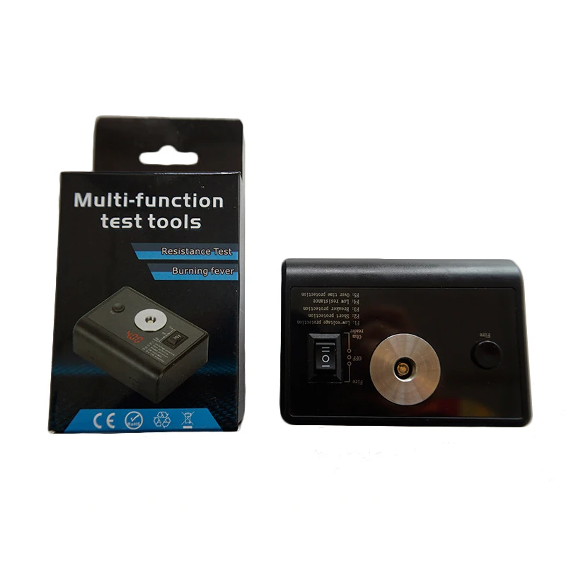 

Multi-function Resistance Tester OHM Reader ohm Meter LED Screen Coil Wire DIY Tool for Electronic Cigarette RDA RBA DIY Coil